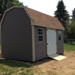 McFarland Barn with vinyl siding and aluminum fascia